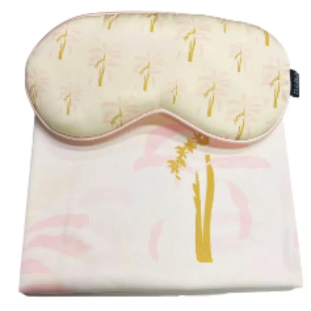 Hang Accessories - Palm Eye Mask & Palm Pillowcase Satin Set